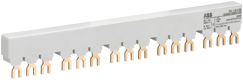 ABB - PS 3-Phasen-Sammelschiene für 5 MS116 / MS132 Ie=65A
