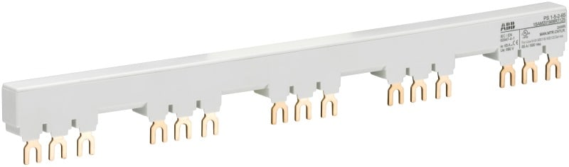 ABB - PS 3-Phasen-Sammelschiene für 5 MS116 / MS132 mit 2 HK/SK Ie=65A