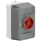 ABB - IB Isolierstoffgehäuse rt/gr IP65 3fach Abschließbar