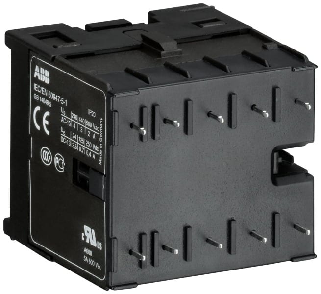 ABB - KC6 Kleinhilfsschütz 110-125 V DC-0 NO-0 NC-Lötpin
