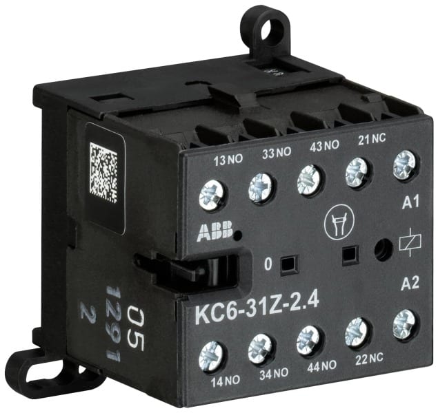 ABB - KC6 Kleinhilfsschütz 220-240 V DC-0 NO-0 NC-Schraubklemme