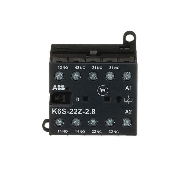 ABB - K6S Kleinhilfsschütz 17-32 V DC-0 NO-0 NC-Schraubklemme