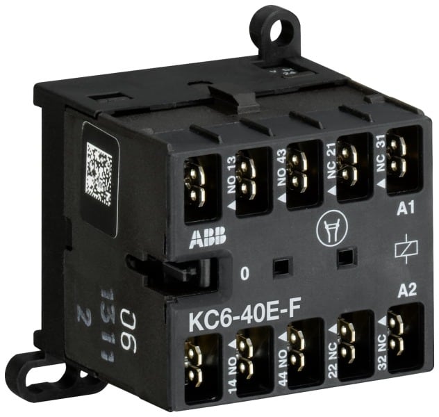 ABB - KC6 Kleinhilfsschütz 24 V DC-0 NO-0 NC-Flachsteckerverbindung