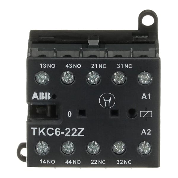ABB - TKC6 Kleinhilfsschütz 140-260 V DC-0 NO-0 NC-Schraubklemme