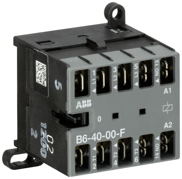 ABB - B6 Kleinschütz 220-240 V AC-4 NO-0 NC-Flachsteckerverbindung