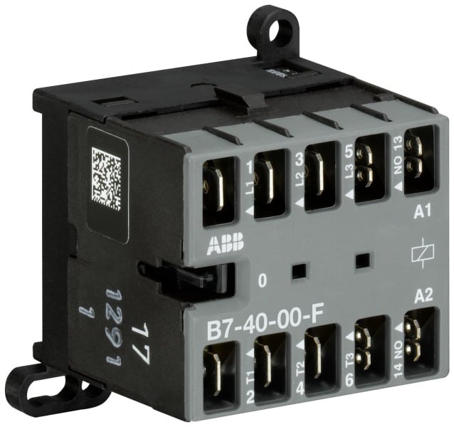 ABB - B7 Kleinschütz 220-240 V AC-4 NO-0 NC-Flachsteckerverbindung