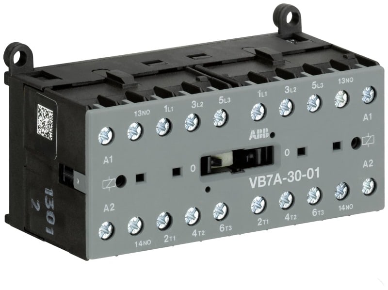 ABB - VB7A Wendeschütz 24 V AC-3 NO-0 NC-Schraubklemme