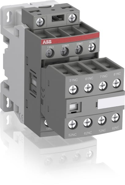 ABB - NFZ Hilfsschütz 24-60V 50/60Hz/20-60V DC 8S Low Power Consumption