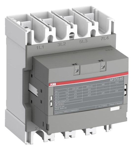ABB - AF Schütz 4-polig 48-130V 50/60Hz/DC Schienenanschluß