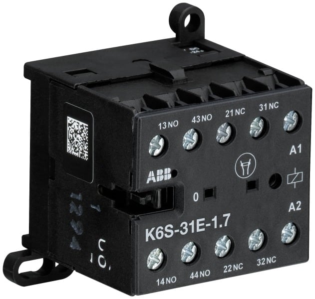 ABB - KC6 Kleinhilfsschütz 24 V DC-0 NO-0 NC-Schraubklemme