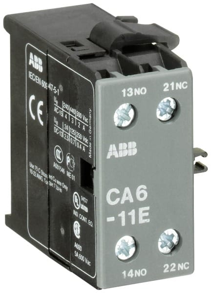 ABB - CA6 Hilfsschalter 1S/1Ö für 4-polige B(C)6, B(C)7 Kleinschütze