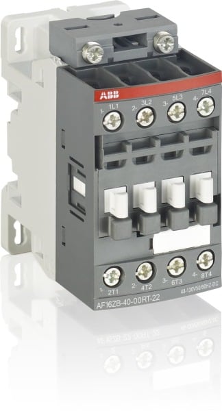 ABB - AF09B Schütz 250-500V 50/60Hz/DC 4-polig Ringkabelschuhanschluss/Bahnzulassung