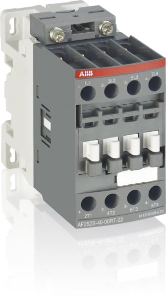 ABB - AF26ZB Schütz 48-130V 50/60Hz/DC 4-polig Ringkabelschuhanschluss/Bahnzulassung