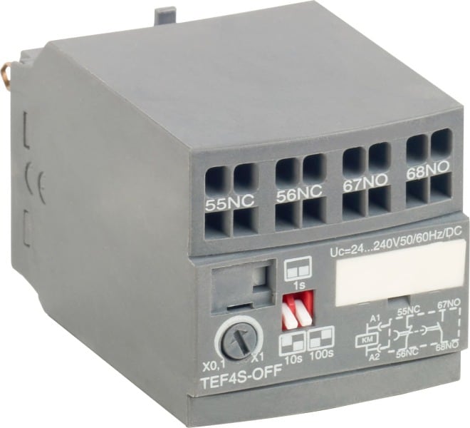 ABB - TEF Elektronisches Zeitrelais passend für AF09 - AF96
