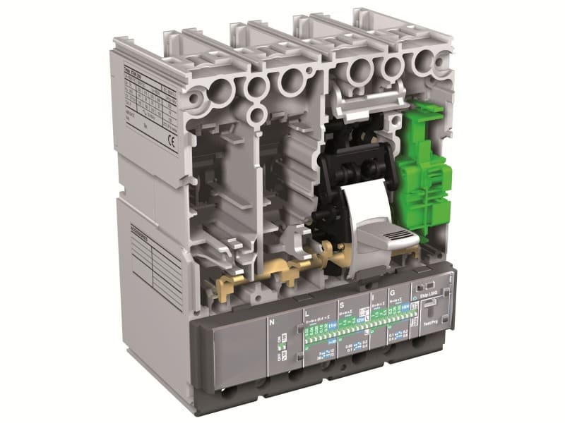 ABB - AUX-C 2Q 400Vac XT2-XT4 F/P 2 Hilfskontakte 400V Feststeckbar Zubehör