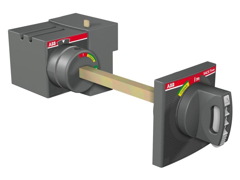 ABB - RHS R XT1-XT3 F/P STAND. DX LATERAL Normal Grau Zubehör