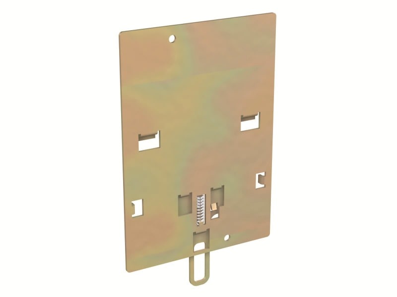 ABB - KIT DIN50022 XT2 4p PLATE DIN Zubehör für XT2 4-polig Anschlüsse