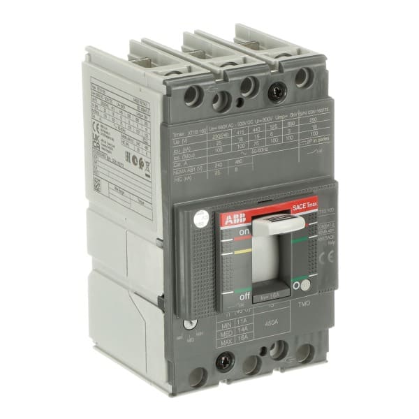 ABB - XT1B 160 TMD 16-450 3p F F Kompaktleistungsschalter Tmax XT1