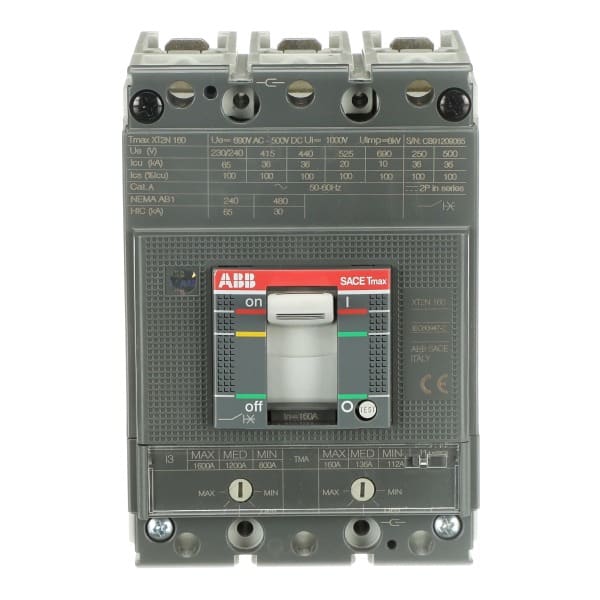 ABB - XT2N 160 TMA 160-1600 3p F F Kompaktleistungsschalter Tmax XT2