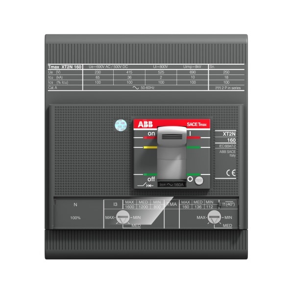 ABB - XT2S 125 TMF 35-400 4p F F UL/CSA Kompaktleistungsschalter Tmax XT2