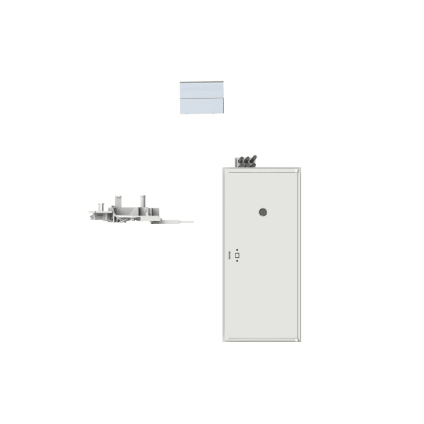 ABB - KIT W MP RC XT4 4p Umbau RC steckbar P in ausfahrbar W Zubehör für XT4 4-polig
