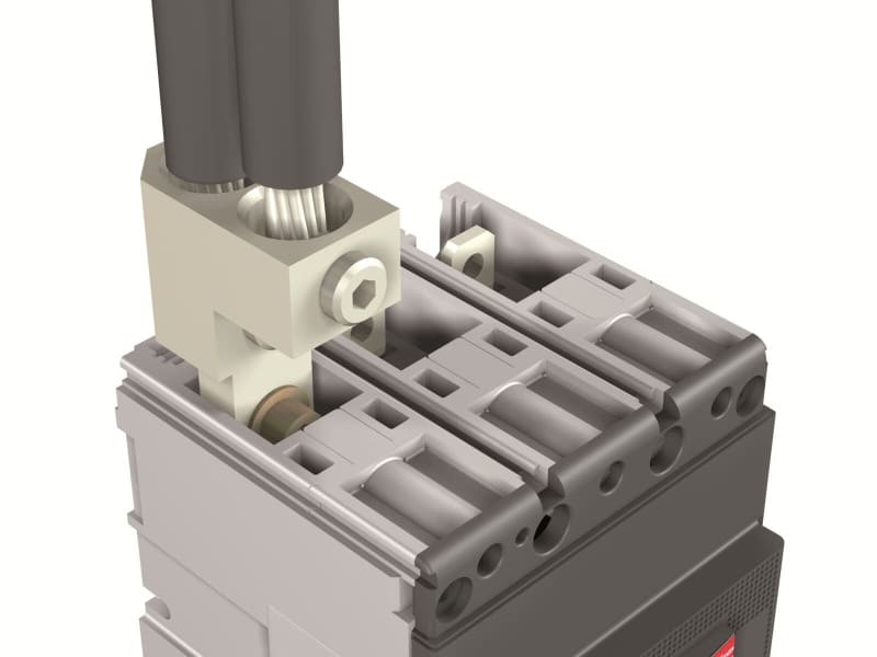 ABB - KIT FC CuAl 2x35...120mm2 XT3 6pcs 2x35-120mm² Anschlusszubehör extern für XT3