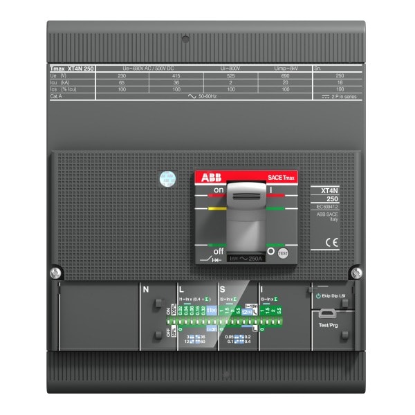 ABB - XT4L 160 Ekip LSI In=160A 4p F F Kompaktleistungsschalter Tmax XT4