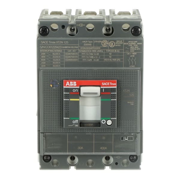 ABB - XT2N 125 TMF 30-400 3p F F UL/CSA Kompaktleistungsschalter Tmax XT2