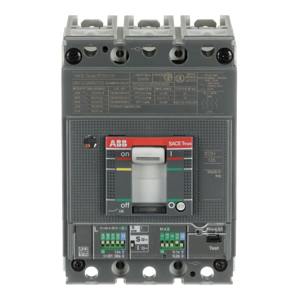 ABB - XT2H 125 Ekip Dip LS/I In=125A 3p F F UL Kompaktleistungsschalter Tmax XT2