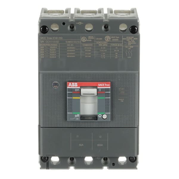 ABB - XT4H 250 TMF 60-600 3p F F UL/CSA Kompaktleistungsschalter Tmax XT4