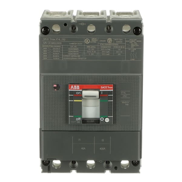 ABB - XT4L 250 TMF 40-400 3p F F UL/CSA Kompaktleistungsschalter Tmax XT4