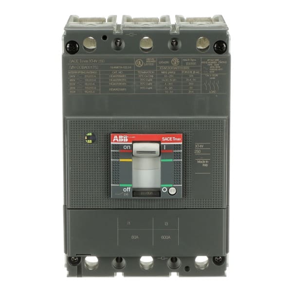 ABB - XT4V 250 TMF 60-600 3p F F UL/CSA Kompaktleistungsschalter Tmax XT4