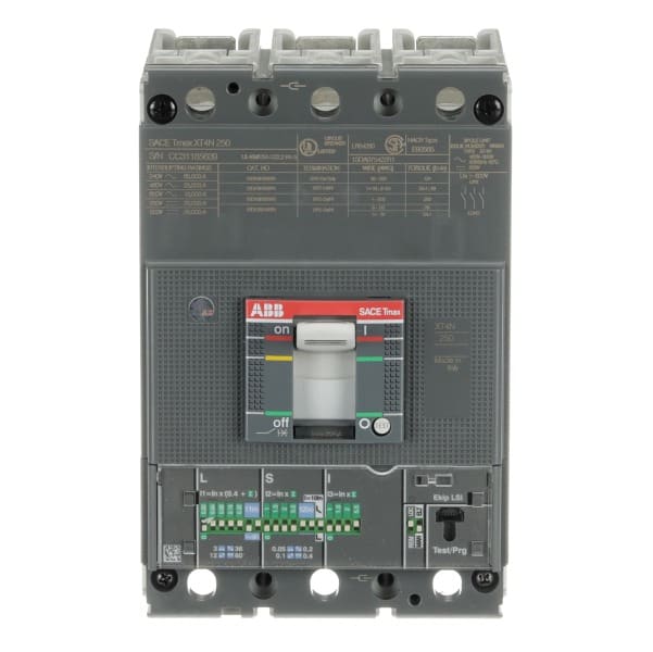 ABB - XT4N 250 Ekip C Dip LSI In225A 3pFF UL Kompaktleistungsschalter Tmax XT4