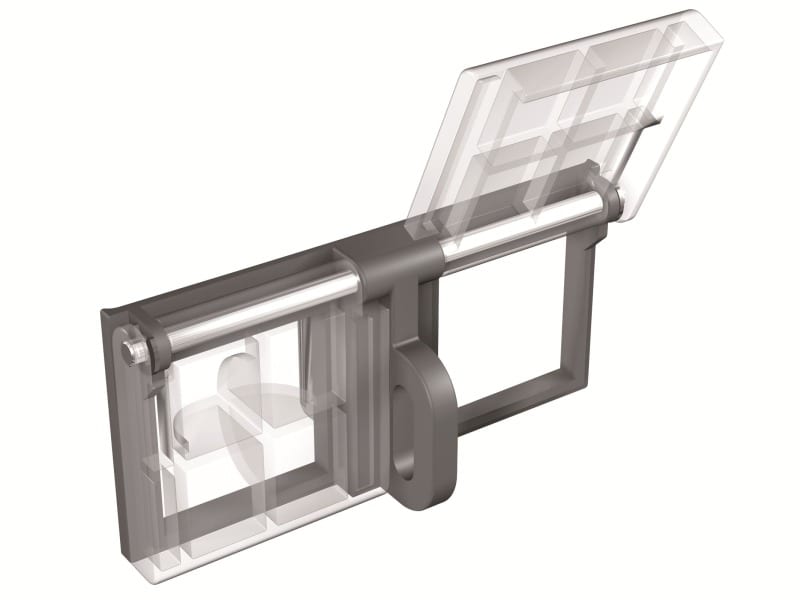 ABB - PLC E1.2-XT7M Padlocks open pos. D=7mm Zub. Leistungs. Emax2 Schlossverriegel.