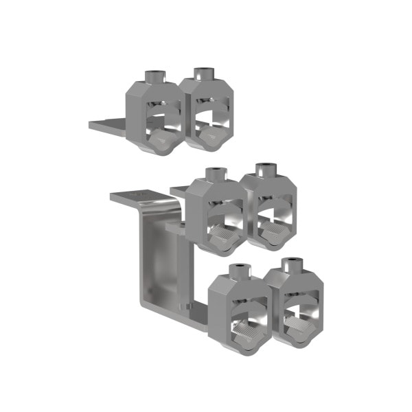 ABB - Doppel-V-Klemme max. 2x300 mm² für Schaltanlagen für Al/Cu