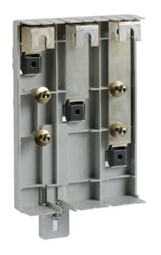 ABB - Adapter oben, 3P, für 60 mm Sammelschienenabstand, Kabelabgang oben für XLP00