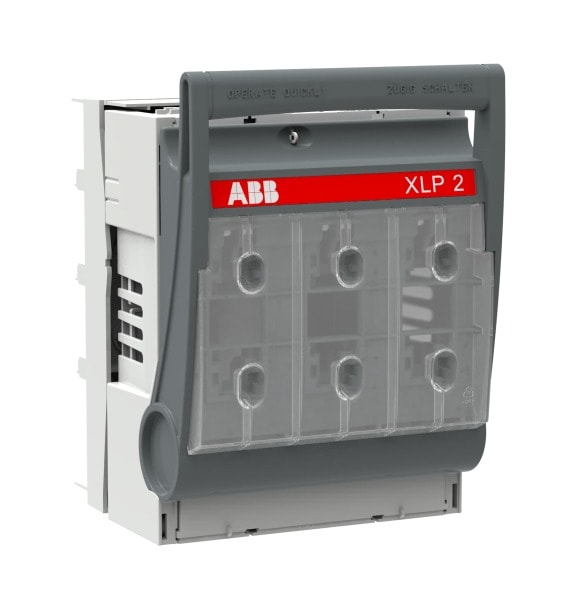 ABB - Sich. Lasttrennsch. 3P 400A ohne Klemmen u. Schrauben NH Gr 2 Phasenabstand 60mm