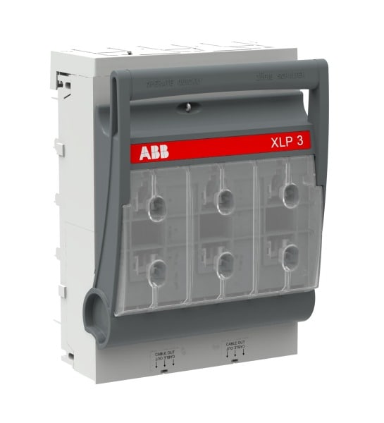 ABB - Sich. Lasttrennsch. 3P 630A ohne Klemmen u. Schrauben NH Gr 3 Phasenabstand 60mm