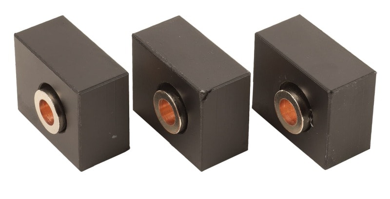 ABB - ZLBM/XLBM Stromwandler 600A/5A 5VA Klasse 1 VPE 3 f rücks Anschluss inkl Cu-Rohr