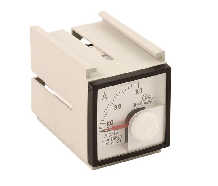 ABB - QB72 max Ampèremeter 0-150-180/5A Größe 72x72mm