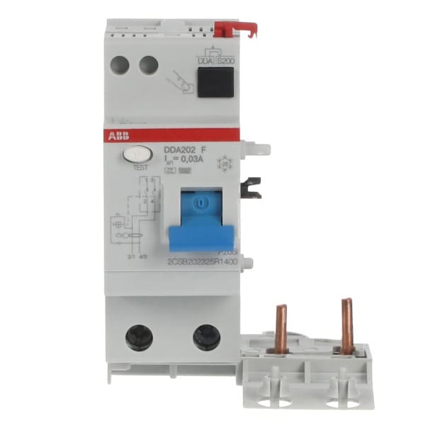 ABB - FI-Block 2-polig Typ F mischfrequenzsensitiv 40A Bemessungsfehlerstrom 30mA