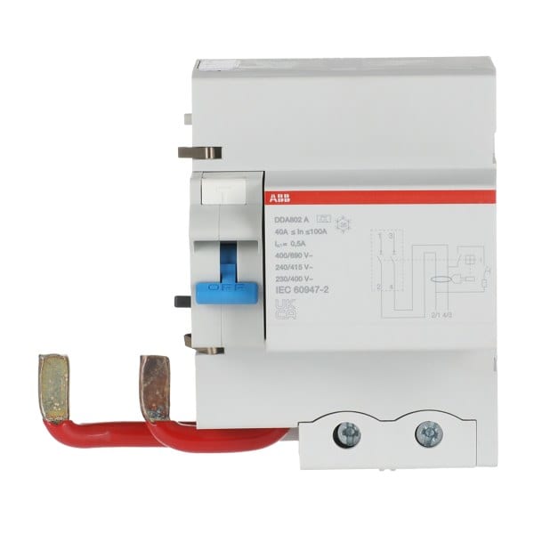 ABB - DDA802A-100/0,5 FI-Block für S802 2P Typ A 100A 500mA