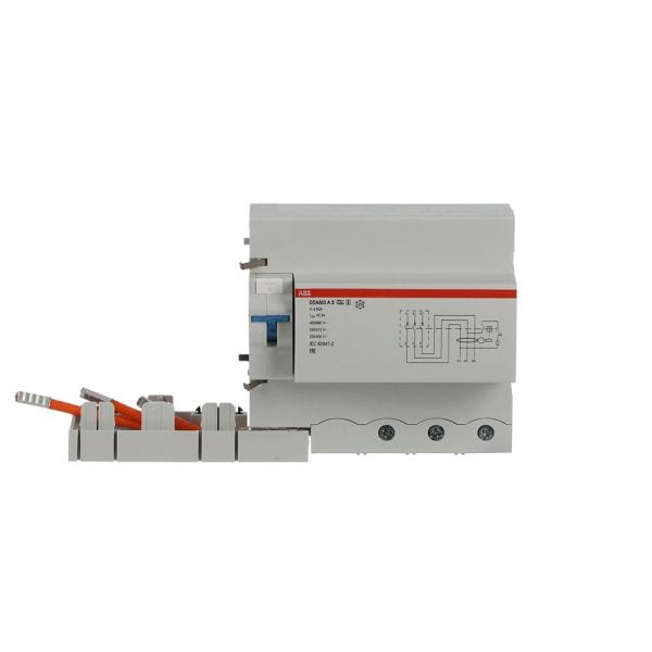 ABB - DDA803AS-63/0,3 FI-Block 3P Typ A 63A 300mA selektiv