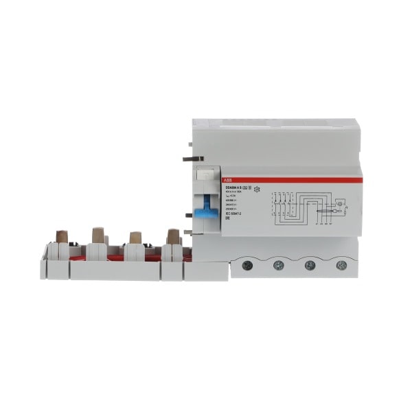 ABB - DDA804AS-100/0,3 FI-Block für S804 4P Typ A 100A 300mA selektiv