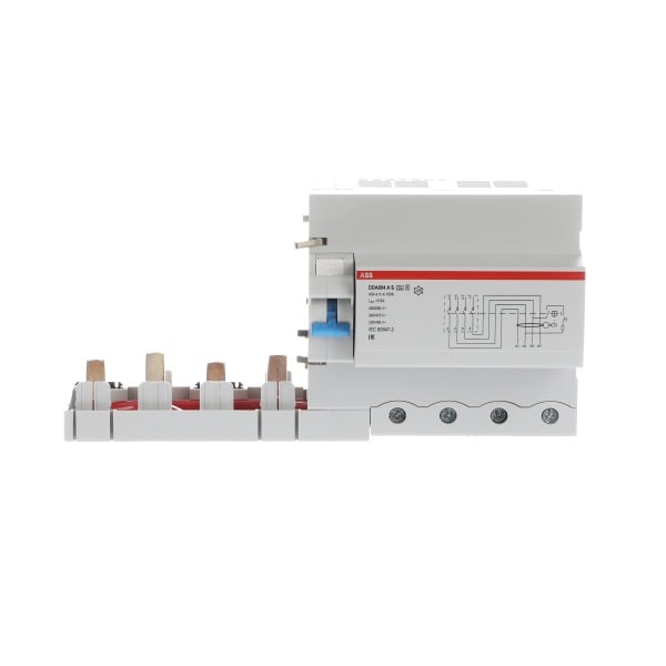 ABB - DDA804AS-100/0,5 FI-Block für S804 4P Typ A 100A 500mA selektiv