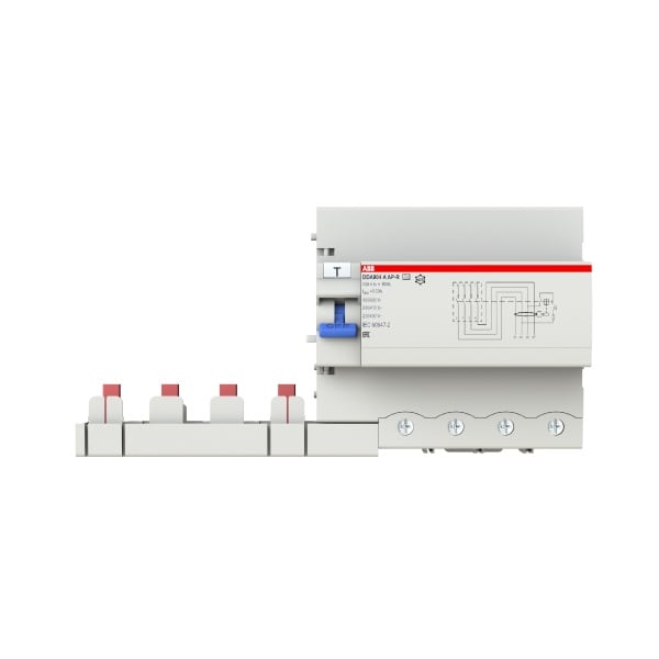 ABB - DDA804A-100/0,03 AP-R FI-Block für S804 4P Typ A 100A 30mA kurzzeitverzögert
