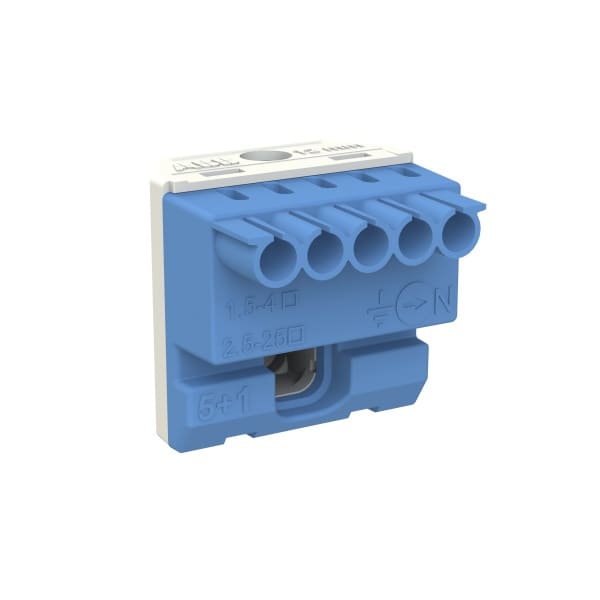ABB - N-Klemmenblock 5x4+1x25qmm Quick-Steckklemme