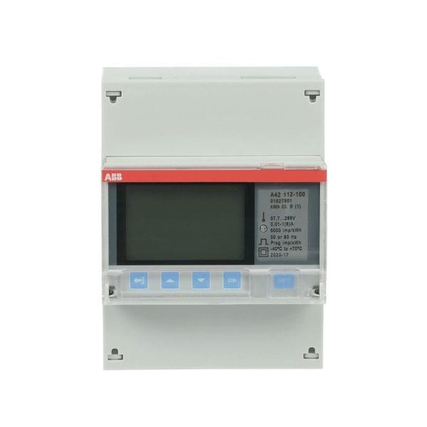 ABB - Messwandlerzähler 'Stahl' Modbus RS485 1-phasig 6 A