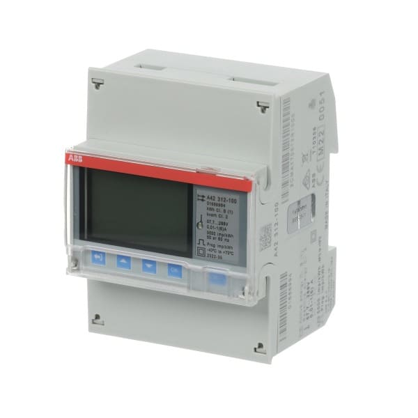 ABB - Messwandlerzähler 'Silber' Modbus RS485 1-phasig 6 A