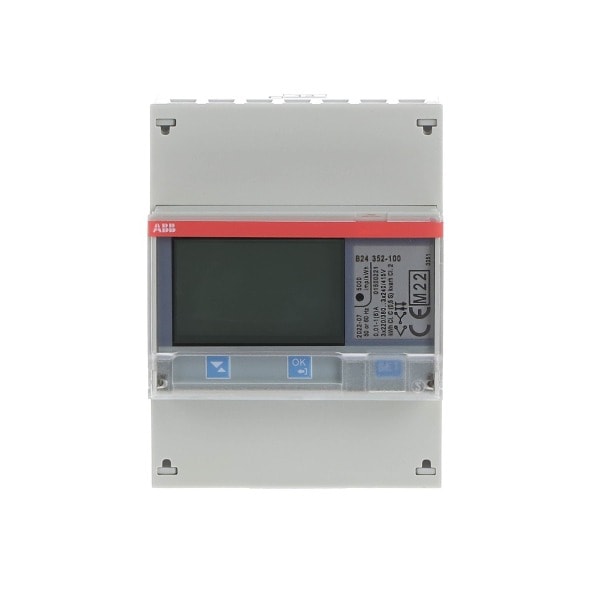 ABB - Messwandlerzähler 'Silber' Modbus RS485 3-phasig 1 A